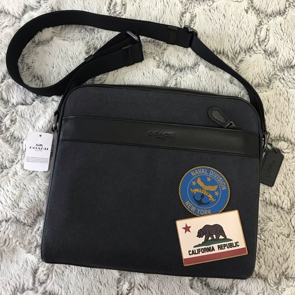 Designer COACH Patch Messenger V NWT - Picture 2 of 8